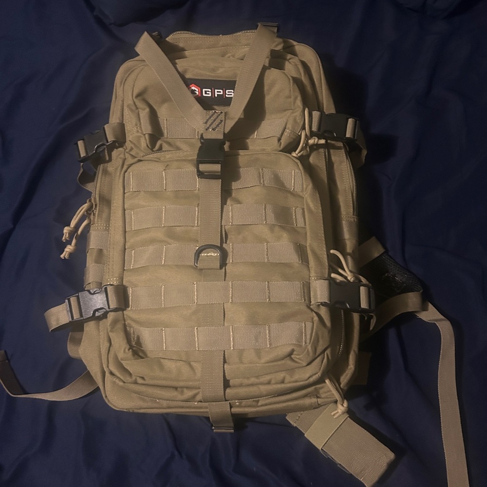 Tactical Backpack in Tan